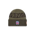 Minnesota Vikings 2025 Salute to Service Cuff Knit Hat