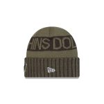 Miami Dolphins 2025 Salute to Service Cuff Knit Hat