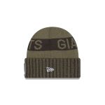 New York Giants 2025 Salute to Service Cuff Knit Hat