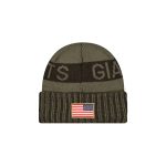 New York Giants 2025 Salute to Service Cuff Knit Hat
