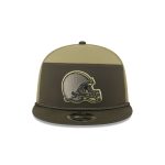 Cleveland Browns 2025 Salute to Service Split Panel 9FIFTY Trucker Hat