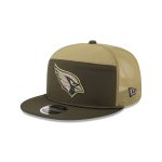 Arizona Cardinals 2025 Salute to Service Split Panel 9FIFTY Trucker Hat