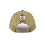 Atlanta Falcons 2025 Salute to Service 9FORTY M-Crown A-Frame Trucker Hat