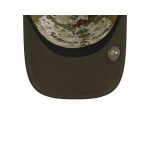 Baltimore Ravens 2025 Salute to Service 9FORTY M-Crown A-Frame Trucker Hat