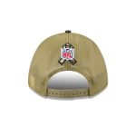 Cleveland Browns 2025 Salute to Service 9FORTY M-Crown A-Frame Trucker Hat