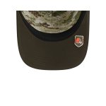 Cleveland Browns 2025 Salute to Service 9FORTY M-Crown A-Frame Trucker Hat