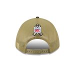 Houston Texans 2025 Salute to Service 9FORTY M-Crown A-Frame Trucker Hat