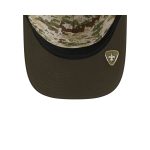 New Orleans Saints 2025 Salute to Service 9FORTY M-Crown A-Frame Trucker Hat