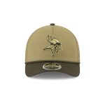 Minnesota Vikings 2025 Salute to Service 9FORTY M-Crown A-Frame Trucker Hat