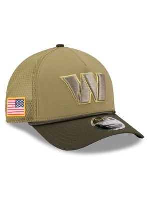 Washington Commanders 2025 Salute to Service 9FORTY M-Crown A-Frame Trucker Hat