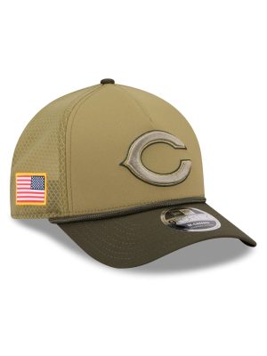 Chicago Bears 2025 Salute to Service 9FORTY M-Crown A-Frame Trucker Hat
