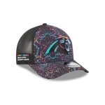 Carolina Panthers 2025 Crucial Catch 9FORTY M-Crown A-Frame Trucker Hat