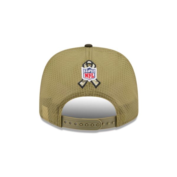 Atlanta Falcons 2025 Salute to Service 9SEVENTY Trucker Hat