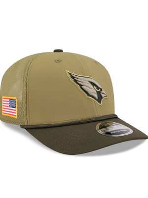 Arizona Cardinals 2025 Salute to Service 9SEVENTY Trucker Hat