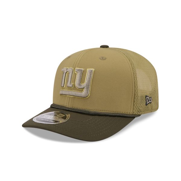 New York Giants 2025 Salute to Service 9SEVENTY Trucker Hat