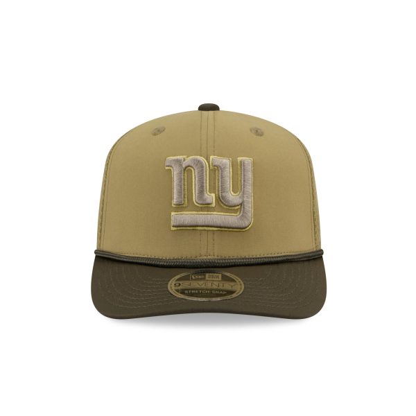 New York Giants 2025 Salute to Service 9SEVENTY Trucker Hat