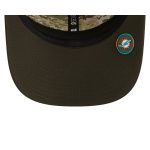 Miami Dolphins 2025 Salute to Service 9SEVENTY Trucker Hat
