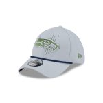 Seattle Seahawks 2025 NFL Rivalries 39THIRTY Stretch Fit Hat