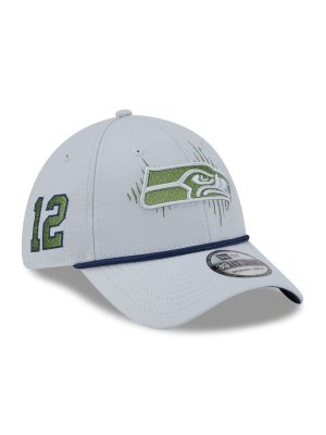 Seattle Seahawks 2025 NFL Rivalries 39THIRTY Stretch Fit Hat