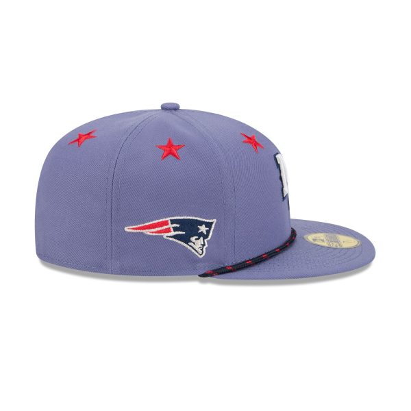 New England Patriots 2025 NFL Rivalries 59FIFTY Fitted Hat