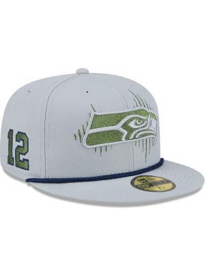 Seattle Seahawks 2025 NFL Rivalries 59FIFTY Fitted Hat