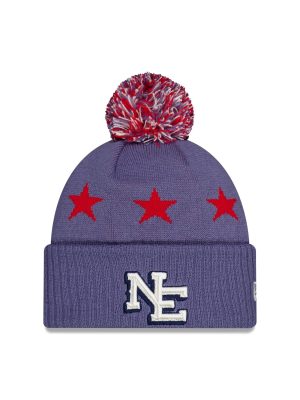 New England Patriots 2025 NFL Rivalries Pom Knit Hat