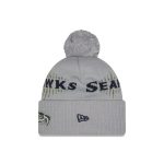 Seattle Seahawks 2025 NFL Rivalries Pom Knit Hat
