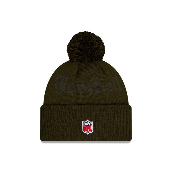 New York Jets 2025 NFL Rivalries Pom Knit Hat