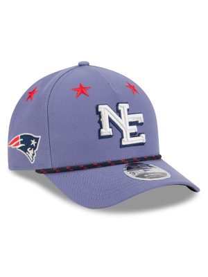New England Patriots 2025 NFL Rivalries 9FORTY M-Crown A-Frame Snapback Hat