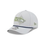 Seattle Seahawks 2025 NFL Rivalries 9FORTY M-Crown A-Frame Snapback Hat