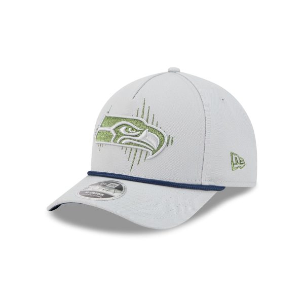 Seattle Seahawks 2025 NFL Rivalries 9FORTY M-Crown A-Frame Snapback Hat