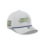 Seattle Seahawks 2025 NFL Rivalries 9FORTY M-Crown A-Frame Snapback Hat