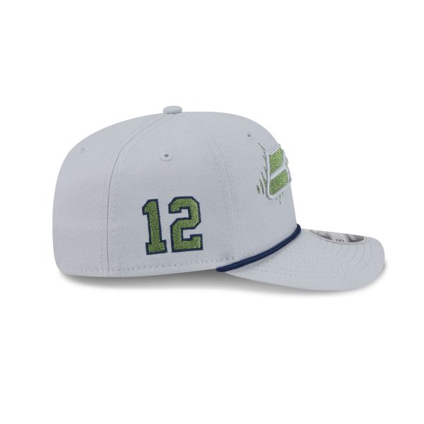 Seattle Seahawks 2025 NFL Rivalries 9SEVENTY Stretch-Snap Hat
