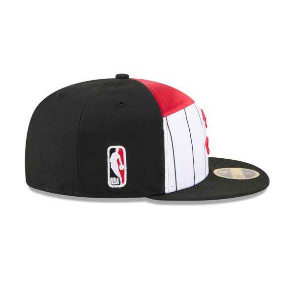 Atlanta Hawks 2025 Tip-Off Split Panel 59FIFTY Fitted Hat
