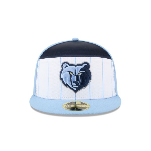 Memphis Grizzlies 2025 Tip-Off Split Panel 59FIFTY Fitted Hat