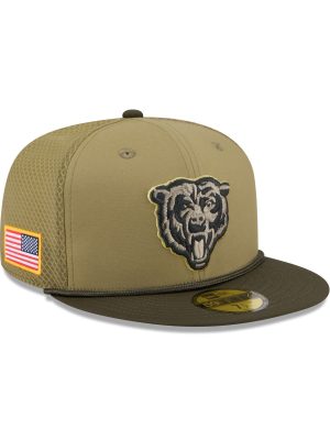 Chicago Bears 2025 Salute to Service 59FIFTY Fitted Hat