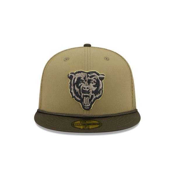 Chicago Bears 2025 Salute to Service 59FIFTY Fitted Hat