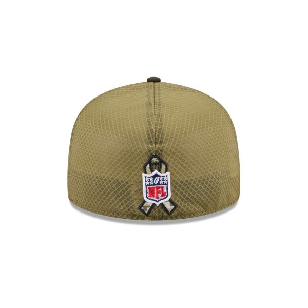 Carolina Panthers 2025 Salute to Service 59FIFTY Fitted Hat