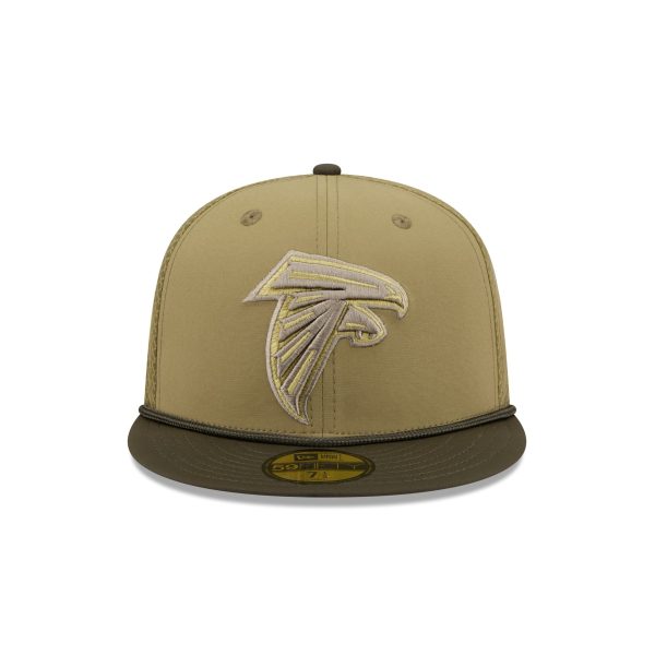 Atlanta Falcons 2025 Salute to Service 59FIFTY Fitted Hat