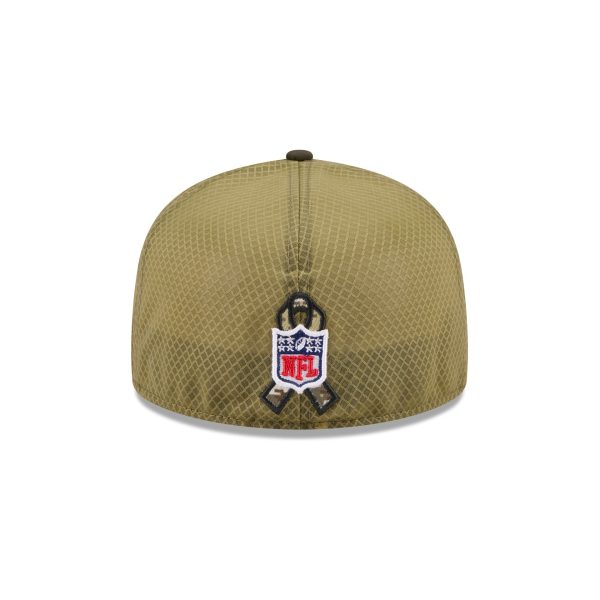 Atlanta Falcons 2025 Salute to Service 59FIFTY Fitted Hat