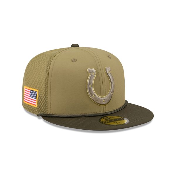 Indianapolis Colts 2025 Salute to Service 59FIFTY Fitted Hat