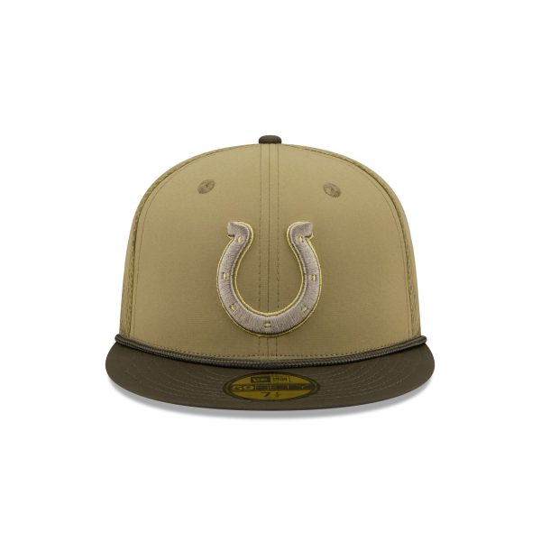 Indianapolis Colts 2025 Salute to Service 59FIFTY Fitted Hat