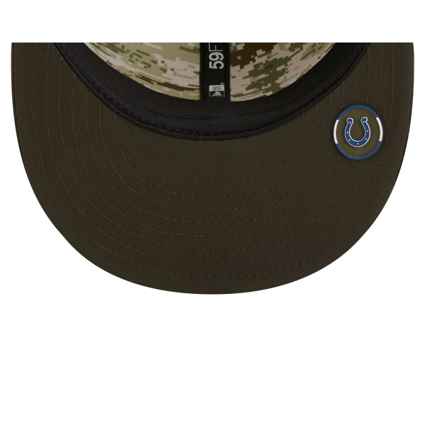 Indianapolis Colts 2025 Salute to Service 59FIFTY Fitted Hat