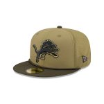 Detroit Lions 2025 Salute to Service 59FIFTY Fitted Hat