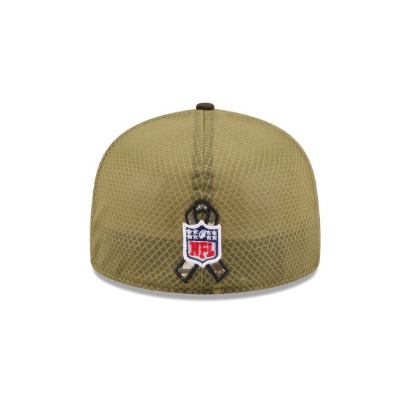 Detroit Lions 2025 Salute to Service 59FIFTY Fitted Hat