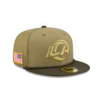 Los Angeles Rams 2025 Salute to Service 59FIFTY Fitted Hat
