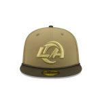 Los Angeles Rams 2025 Salute to Service 59FIFTY Fitted Hat