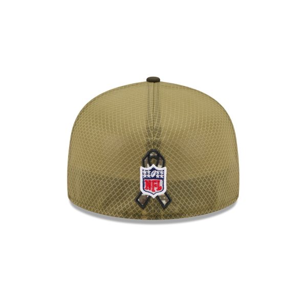Los Angeles Rams 2025 Salute to Service 59FIFTY Fitted Hat