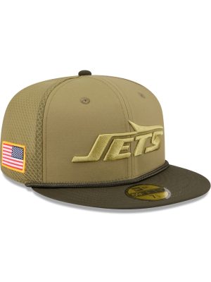 New York Jets 2025 Salute to Service 59FIFTY Fitted Hat