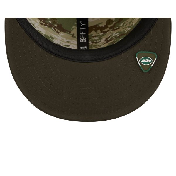 New York Jets 2025 Salute to Service 59FIFTY Fitted Hat